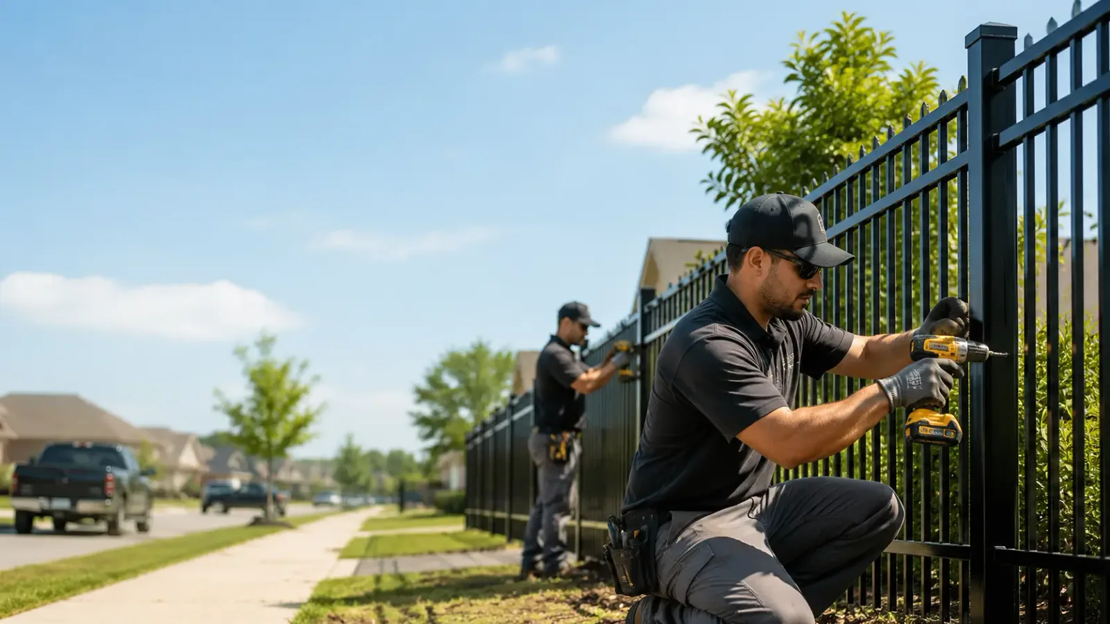 Metal Fence Installation in Clothier, WV